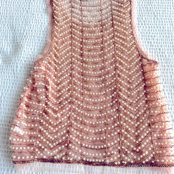 Tank top with pearls - Picture 3 of 6